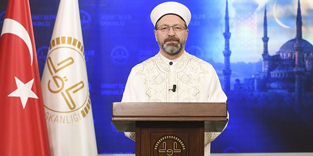 Ali Erbaş’tan Berat Kandili mesajı