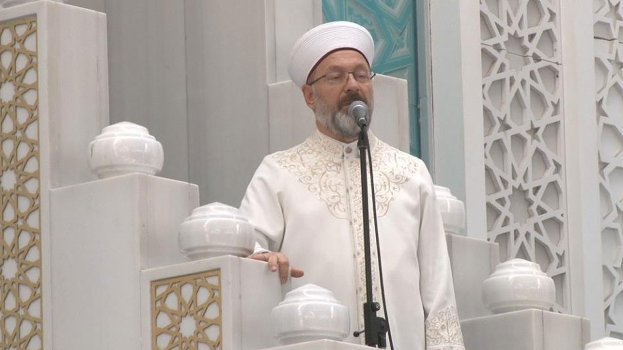 Ali Erbaş'tan orman yangınlarına karşı yağmur duası