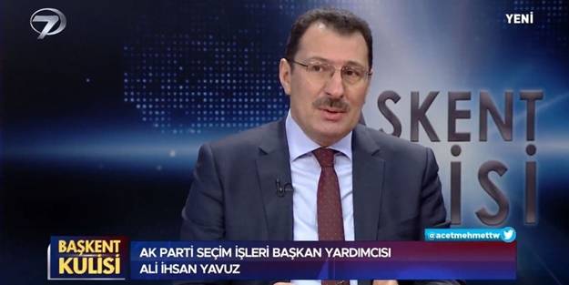 Ali İhsan Yavuz: CHP'li bir gazeteci beni arayıp...