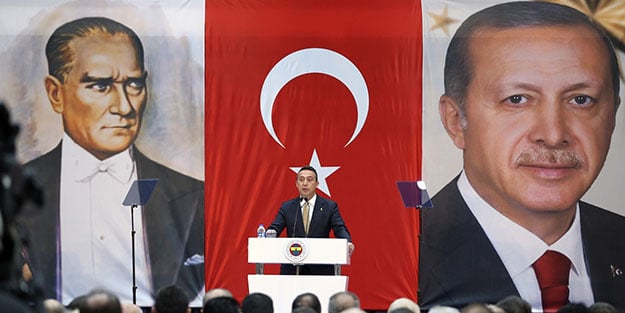 Ali Koç, Erdoğan'ın katıldığı toplantıda Fenerbahçelilere müjdeyi verdi