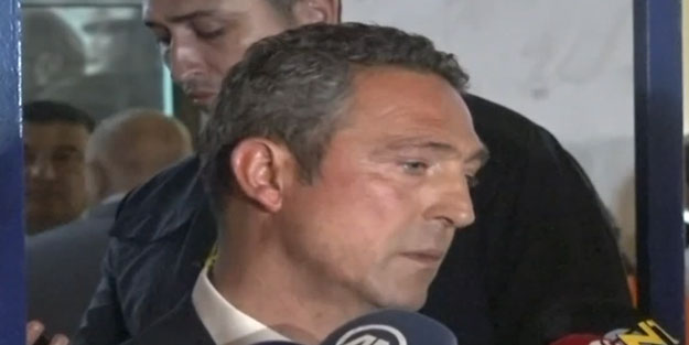 Ali Koç, Fenerbahçe'nin performansından memnun değil