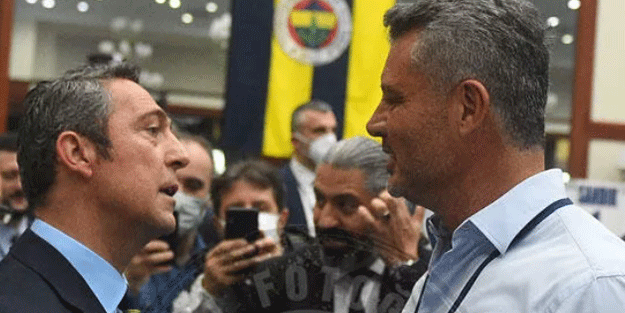 Ali Koç ile Saadettin Saran arasında dikkat çeken anlar