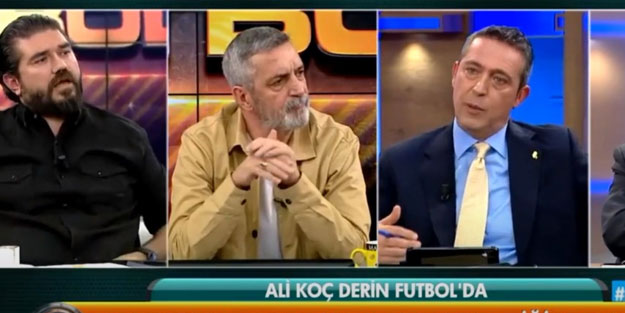 Ali Koç'tan canlı yayında Rasim Ozan'a olay sözler
