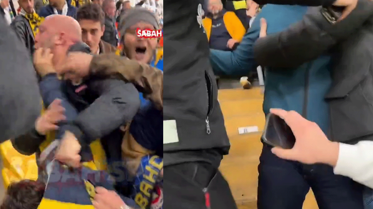 Ali Koç'un adamları Fenerbahçe taraftarına saldırdı!