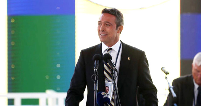 Ali Koç'un Aziz Yıldırım teklifi ayakta alkışlandı