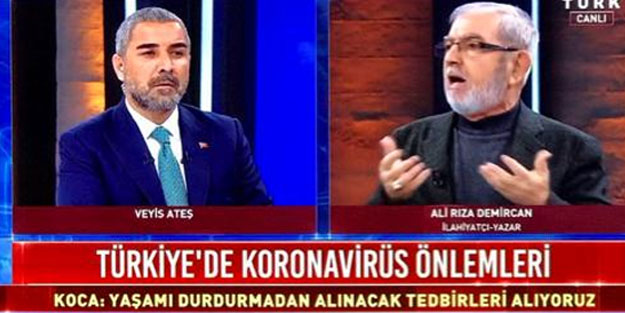Ali Rıza Demircan'ın koronavirüs uyarısı bazı kesimleri rahatsız etti!