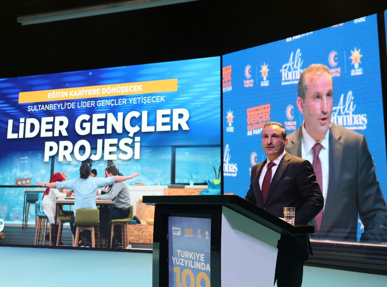 Ali Tombaş Sultanbeyli'nin yüz akı olacak 100 projeyi açıkladı