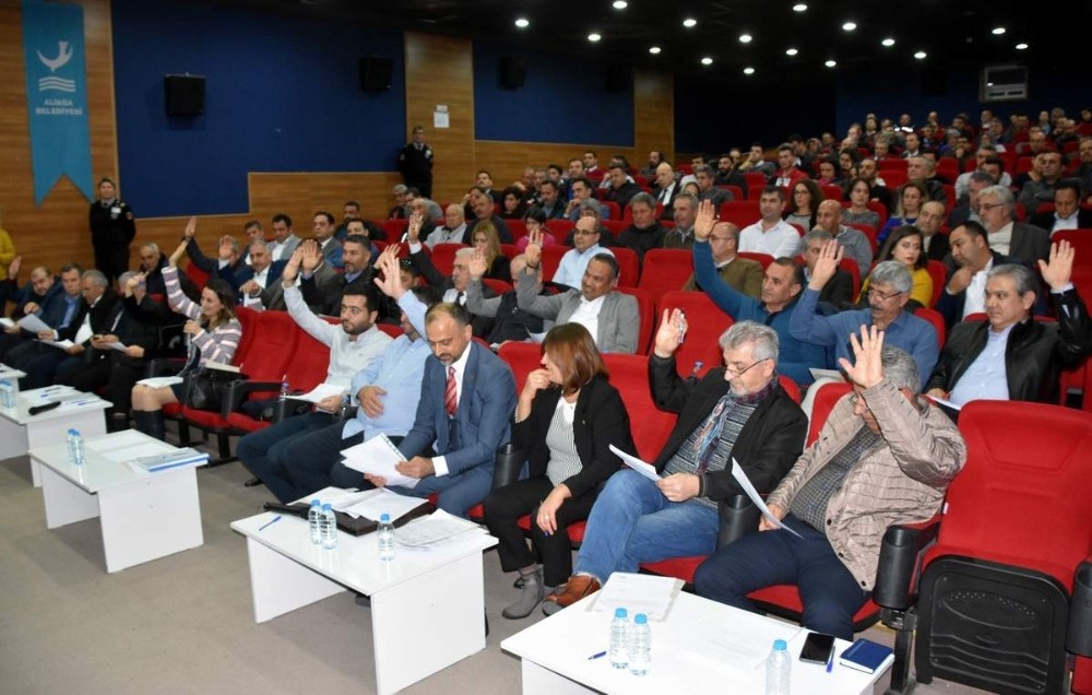 Aliağa Belediyesi şubat ayı olağan meclisi toplandı 