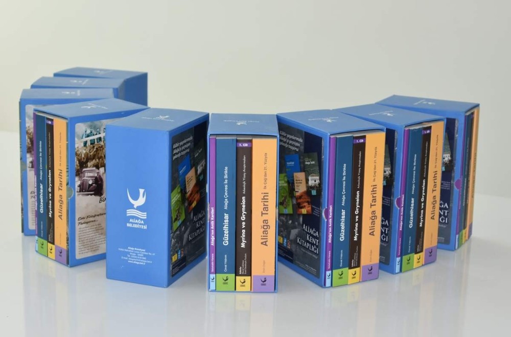 Aliağa Belediyesi’nden altı kitaplık dev kültür seti