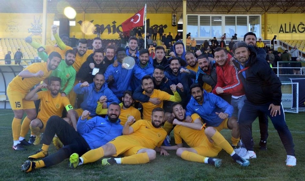 Aliağaspor FK adım adım şampiyonluğa 