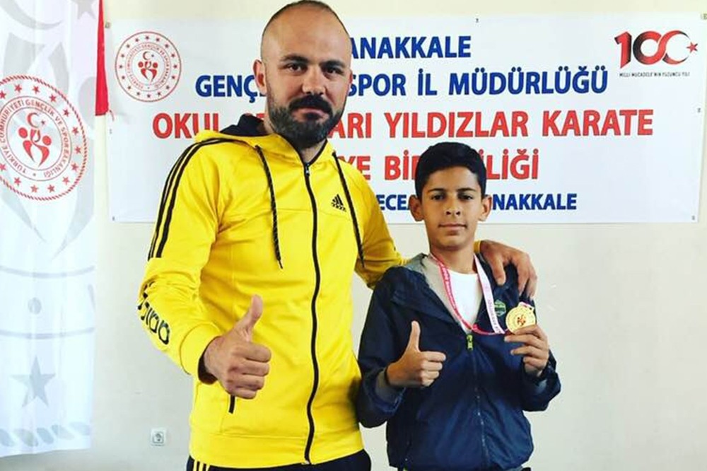 Alihan Şekerci, Çanakkale’de Türkiye şampiyonu oldu 