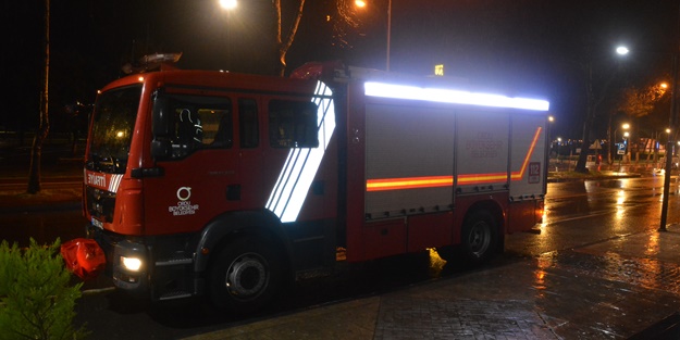 Alışveriş merkezinde yangın