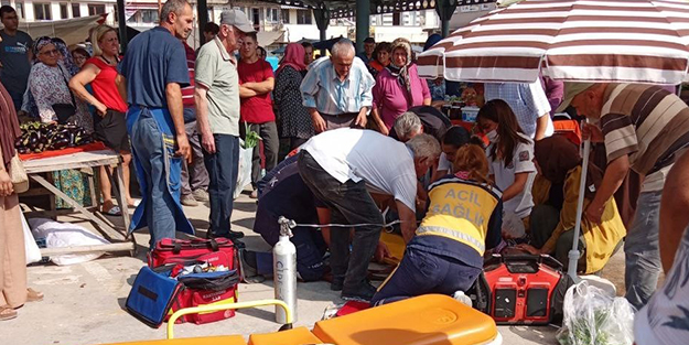 Alışveriş yaparken fenalaşarak hayatını kaybetti