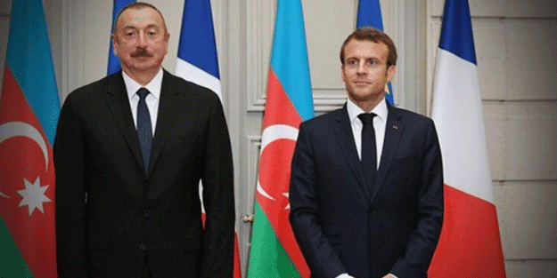 Aliyev ve Macron'dan kritik görüşme! 