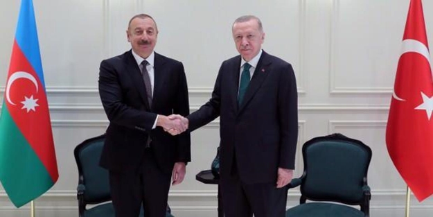 Aliyev'den, Cumhurbaşkanı Erdoğan'a taziye mesajı