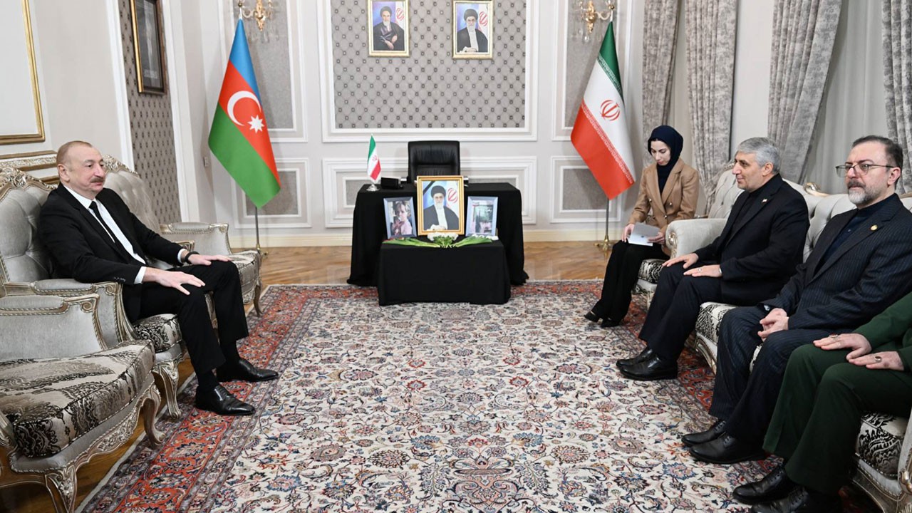 Aliyev’den İran'a taziye ziyareti