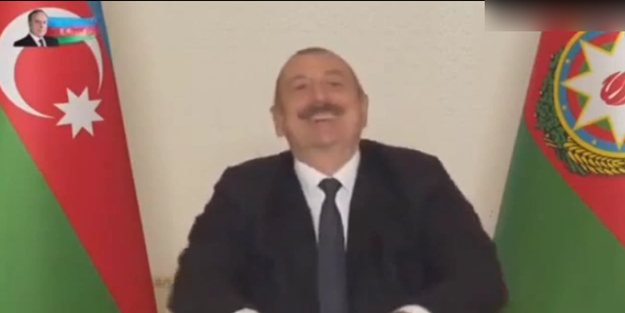 Aliyev'in Paşinyan'la dalga geçtiği video sosyal medyada gündem oldu