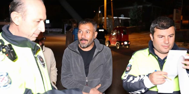 Alkolden ehliyetine el konuldu, "Nasıl yapacağız?" diye polise sordu