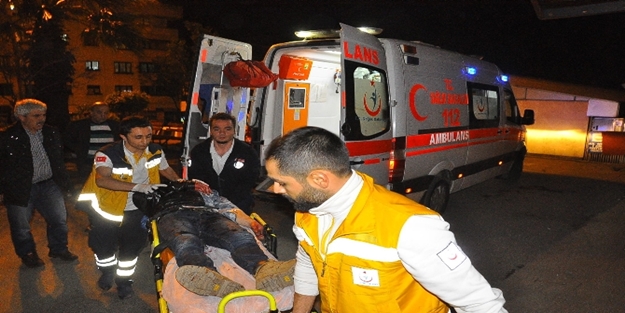 Alkollü akrabalık hastanede bitti