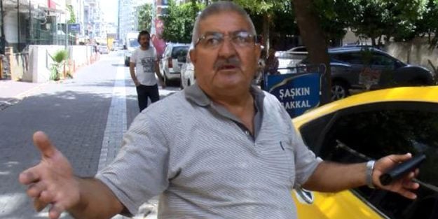 Sarhoş kadından taksiciye rezil muamele