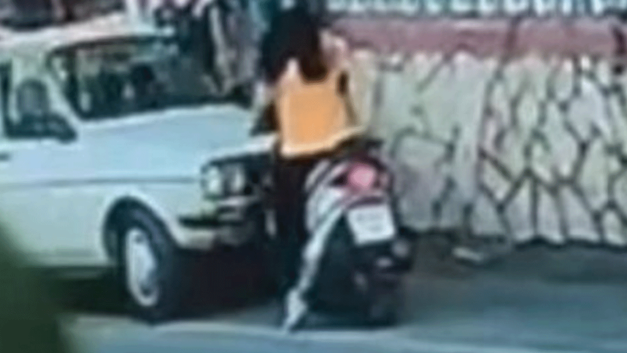 Alkollü sürücü çarptığı kızın üzerinden geçti!