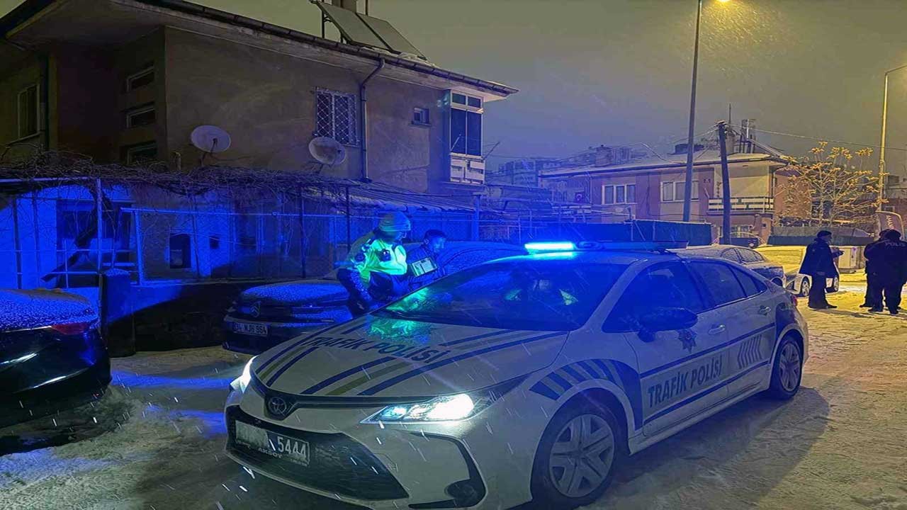 Alkollü sürücü çıkmaz sokakta yakalandı