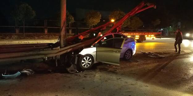 Alkollü sürücü dehşet saçtı: 1 ölü, 2 ya