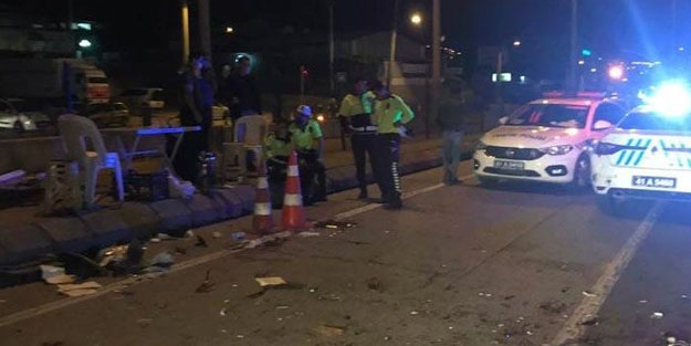 Alkollü sürücü dehşet saçtı! biri polis 3 kişi yaralandı