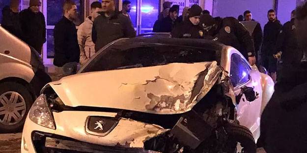 Alkollü sürücü dehşet saçtı