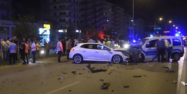 Alkollü sürücü dehşet saçtı! Polis kontrol noktasına daldı