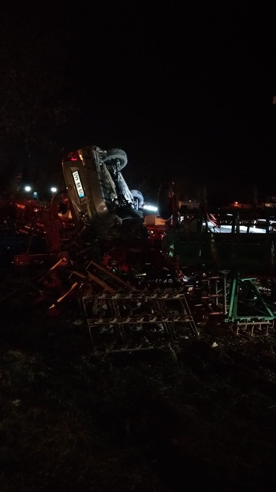 Alkollü sürücü kazaya neden oldu 