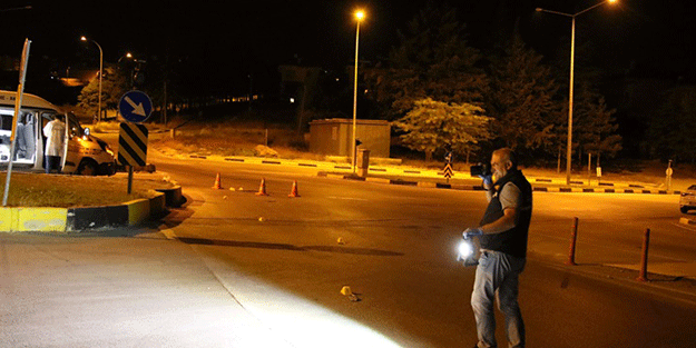 Alkollü sürücü komiser yardımcısına çarptı