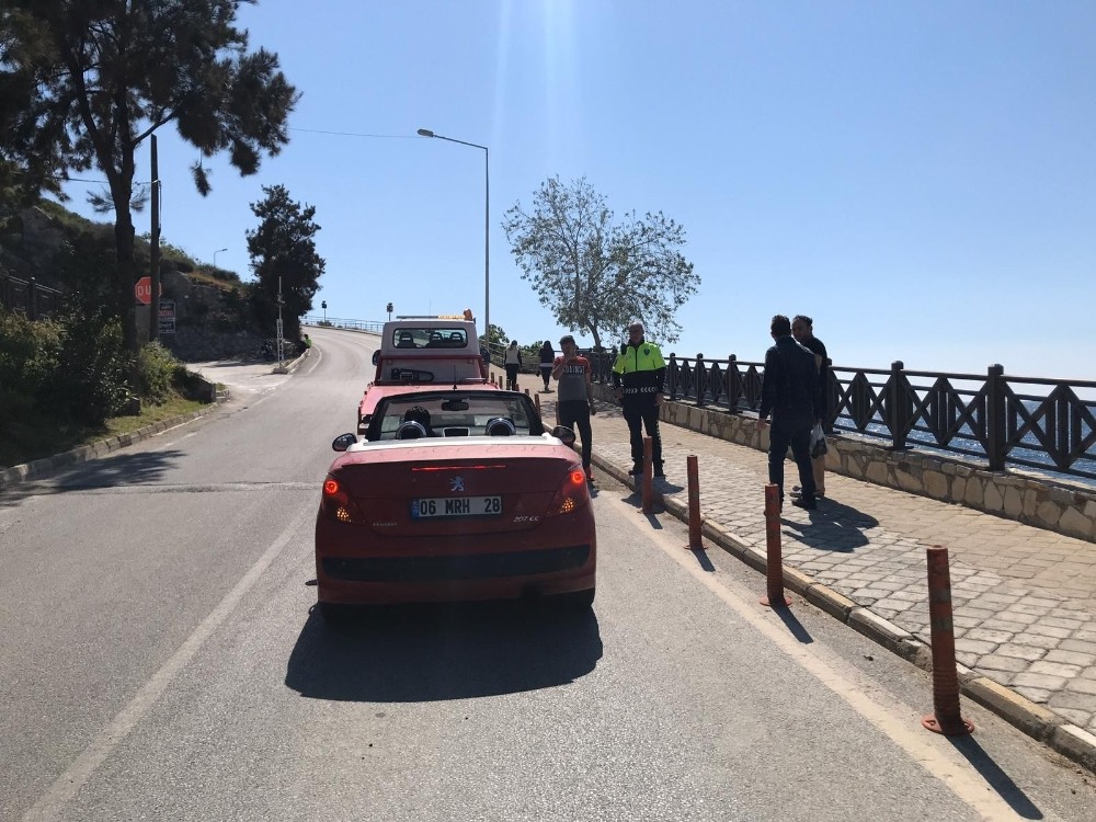 Alkollü sürücü kovalamaca sonucu yakalandı 