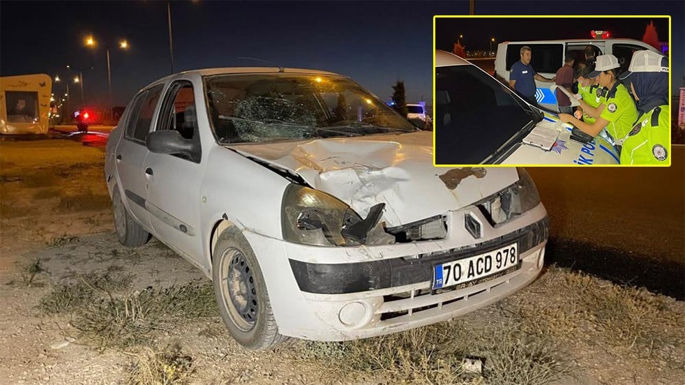 Alkollü sürücüden arabayla cinayet baba öldü oğlu yaralı