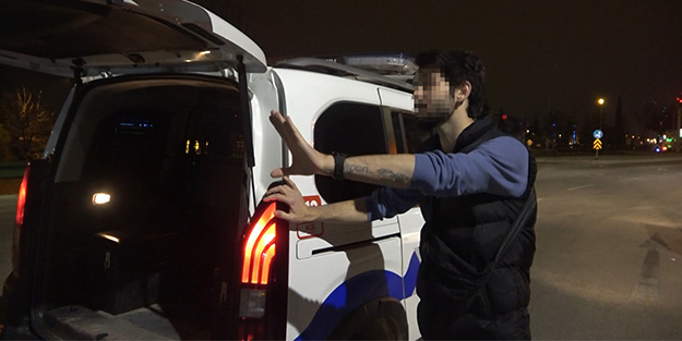 Alkollü sürücüden 'pes' dedirten pişkinlik!