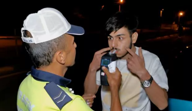 Alkollü sürücünün o sözleri 