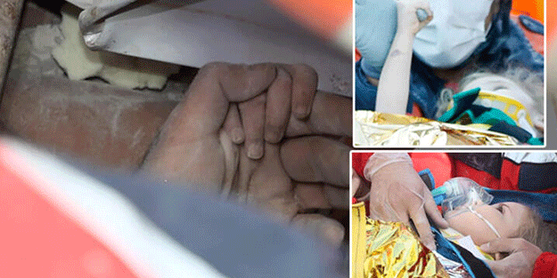 Allah böyle korumuş! Ayda bebeği hayata bağlayan ayrıntı