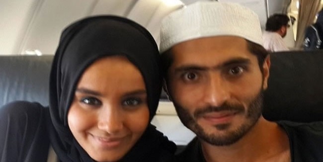 Hamit ve eşi kutsal topraklarda