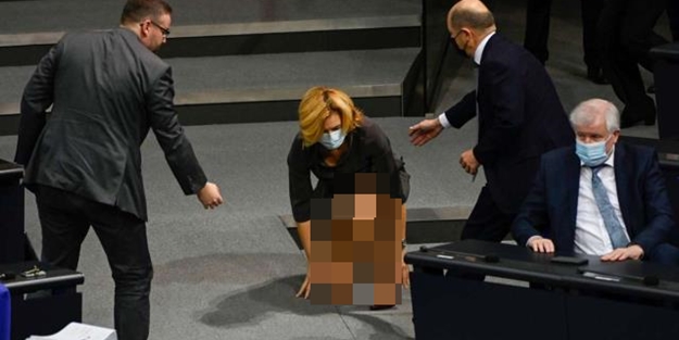 Alman Bakan ne olduğunu anlamadı! Kendini yerde buldu