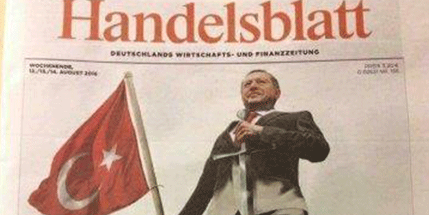 Alman dergisinden alçak kapak!