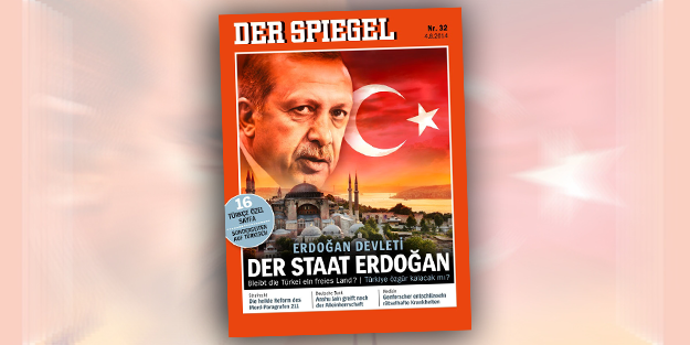 Alman dergisinden 'provokatif' Erdoğan kapağı