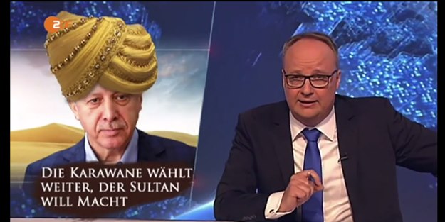 Alman devlet kanalında 'Erdoğan'a çirkin saldırı!