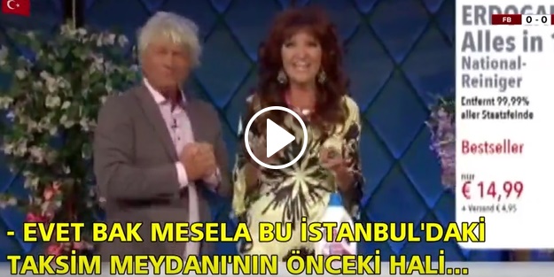 Alman devlet televizyonunda skandal!