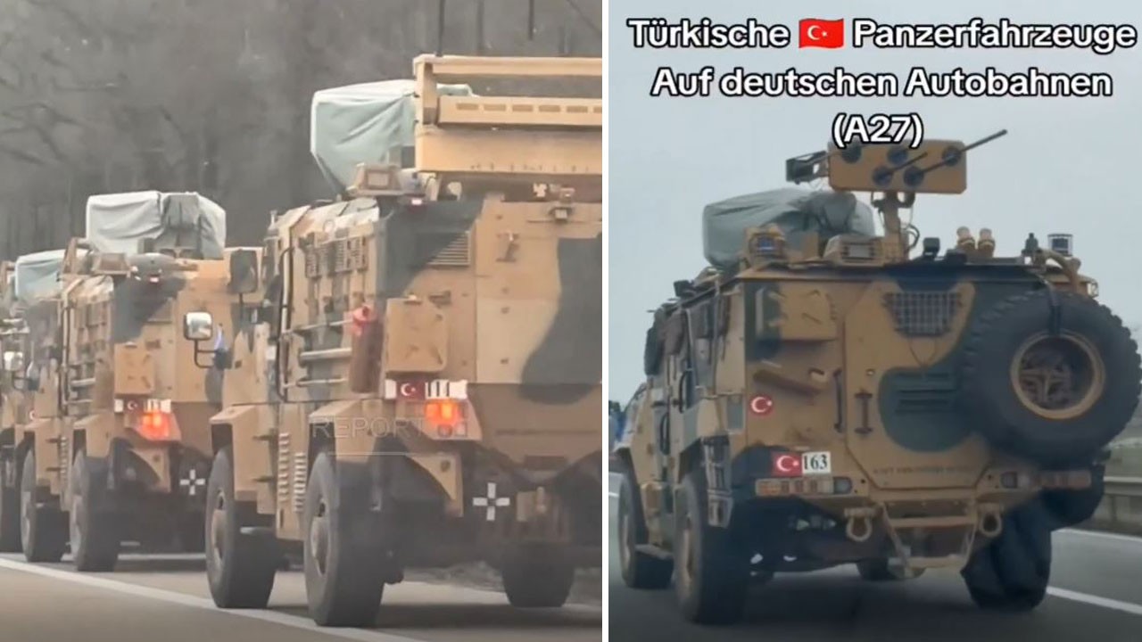 Alman otobanında Türk zırhlılarını görenler bir daha baktı: Anneee! Türkler...