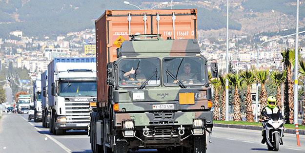 Alman Patriotlarının sevkiyatı sürüyor