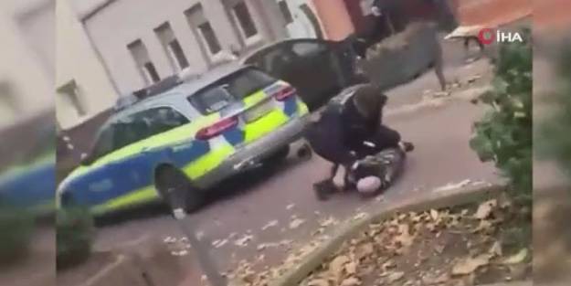 Alman polisi bu görüntüyle sosyal medyada gündem oldu!