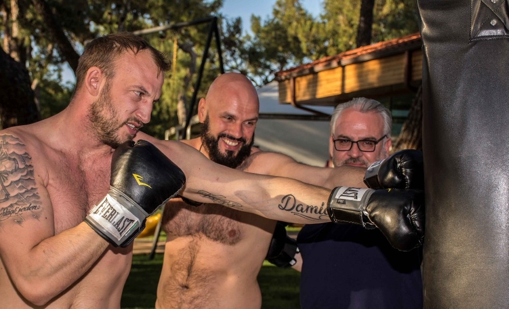 Alman şampiyon Mario Daser, Türkiye’de antrenman yapıyor 