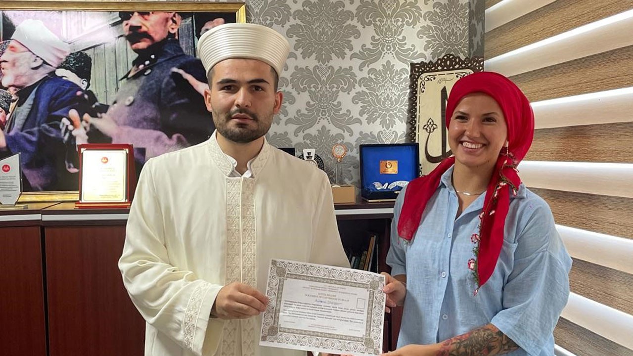 Alman vatandaşı Katherina, Müslüman oldu