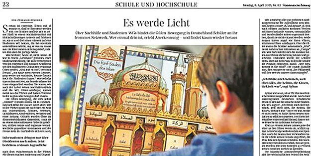 Almanlar FETÖ ile yüzleşiyor! FETÖ gençlerin beynini yıkıyor