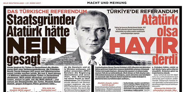 Almanlardan topyekûn ‘hayır’ kampanyası